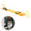 Adjustable Door Strap Lock for Pets, Yellow, 20-30cm 9