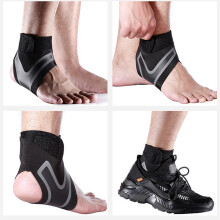 2 pcs Breathable Ankle Sleeve Set for Men Women, Size M, 35-41
