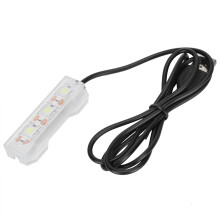 Desktop Fish Tank Light 25cm Soft LED Aquarium Lamp for Small Water Plants RGB