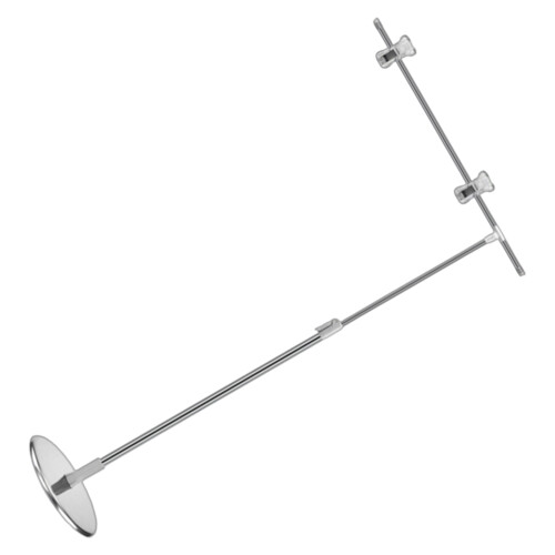 Adjustable Metal Banners Holder Advertising-L shaped desktop