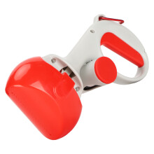 Effortless Waste Removal with Small Red Pet Toilet Picker