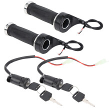 Manopola acceleratore a torsione per manubrio per bici elettriche Controllo direzionale stabile Acceleratore a pollice di alta qualità Controllo