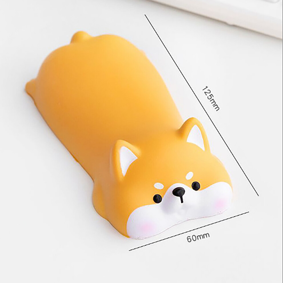 Cute Shape Mouse Wrist Rest, Durable Pu Foam Ergonomic Design Slow Rebound For Pain Relief Portable Size 9482726692690