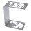 Βάση στήριξης βιβλίων βαρέως τύπου, σχήμα L με ισχυρή φέρουσα ικανότητα, στιβαρή 6