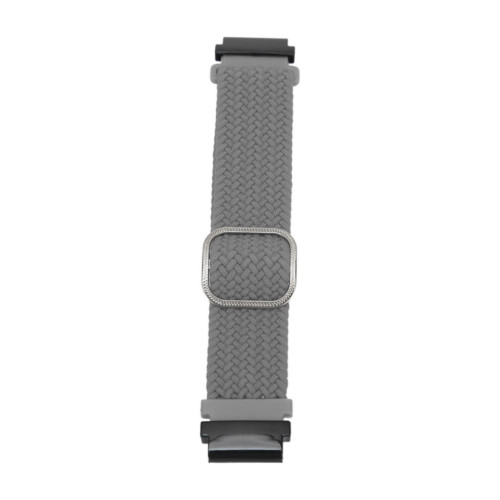 Adjustable Woven Nylon Watch Strap For Garmin Fenix 7S/6S/5S Grey 9301376595819