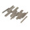 20-teiliges Metall-Stanzset, langlebiges Material, 8