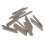 20-teiliges Metall-Stanzset, langlebiges Material, 6