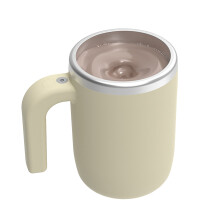 Tazza rotante automescolante, ricaricabile, magnetica, elettrica, ideale per i viaggi, con coperchio antigoccia, regalo perfetto per gli amanti del