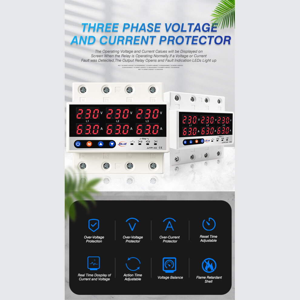 Automatic Reclosure Switch With Overvoltage Undervoltage Protection 6901372332239