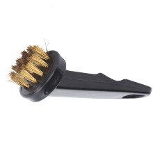 Golf Club Brush with Copper Wire, Round Head, 23g, 4.5in