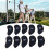 10-teiliges Golf-Eisen-Cover-Set mit Zahlen, 5