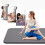 Trainingsmatte, schwarz, 183 x 61 x 1,1 cm, dickes 3