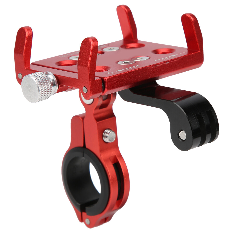 Gub Gâ89 Bike Phone Holder Aluminum Alloy 6.2Oz For Bikes/Motorcycles Red 8321379609314