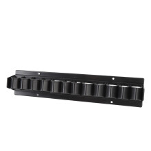 ABS Wandmontierter Pferdepeitschen-Halter Organizer, fasst 12 schwarze Peitschen