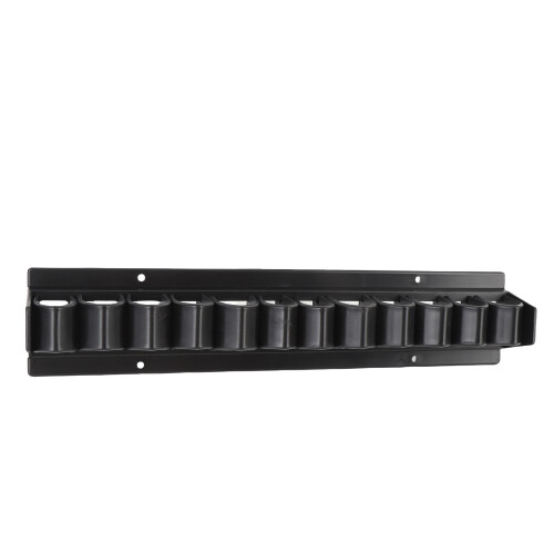 Pferdepeitschenhalter ABS-Wandregal 12  31 cm schwarz