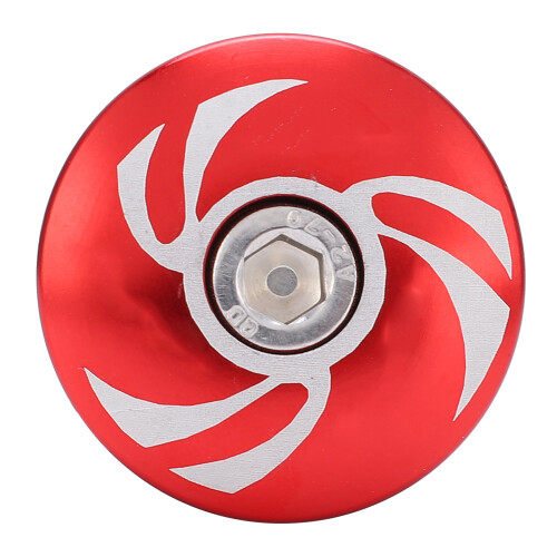 6061 Aluminum Alloy Bicycle Headset Compression Plug 31.7mm Red