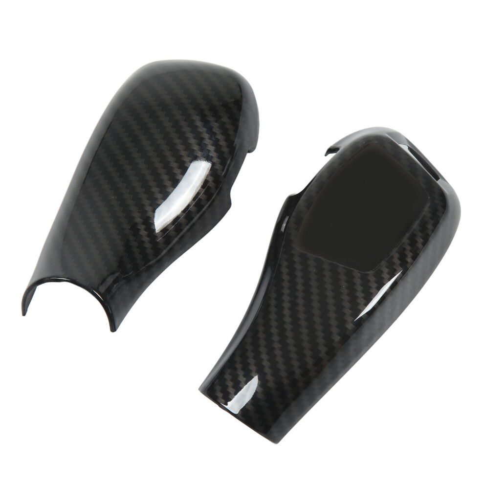 Carbon Fiber Style Gear Shift Knob Cover For Bmw F20 F30 F36 F15 F16 5061374173795