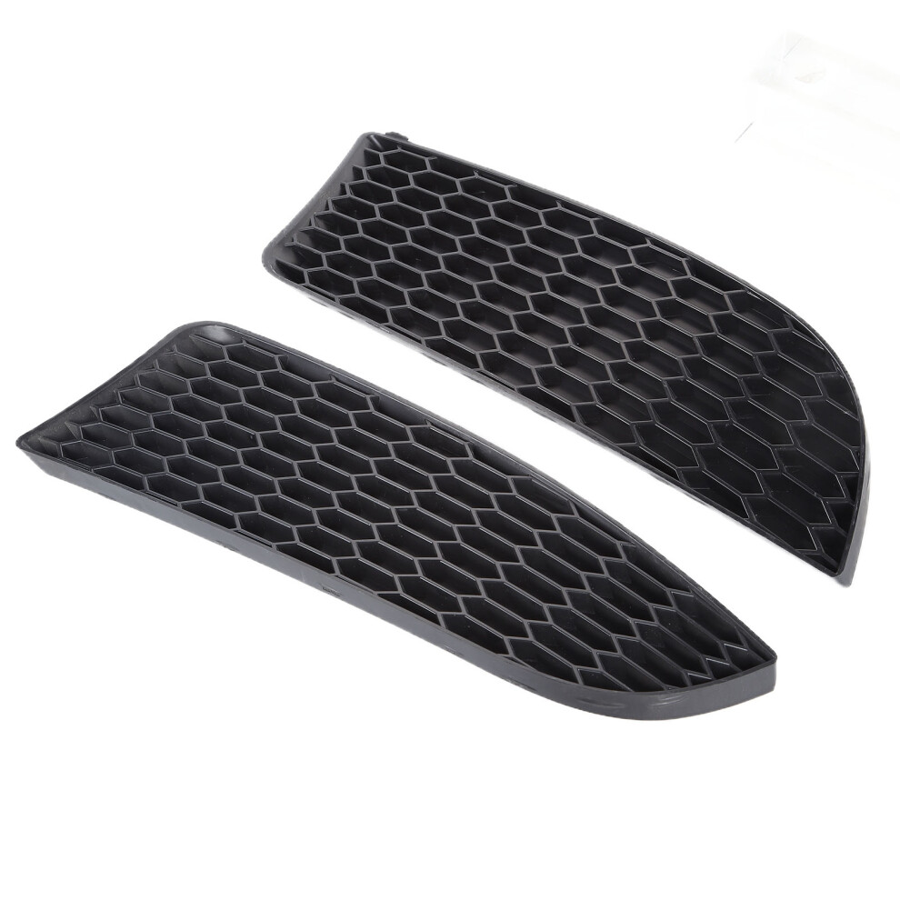 2Pcs M3 Style Front Fog Grill Covers For 3 Series E90/E91/E92/E93 Black/Light 5021382399105