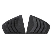 Copertura louver della finestra laterale per 3 Series F30 2013-2018, motivo in fibra di carbonio, leggera