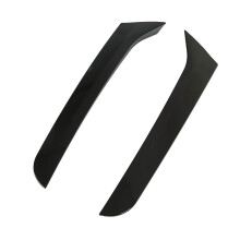 Spoiler de fenêtre arrière brillant noir en lot de 2 adaptés pour Sharan 2011-2022