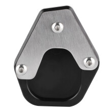 Side Stand Support Enlarger for Moto Guzzi V85TT 2020-2021 Silver