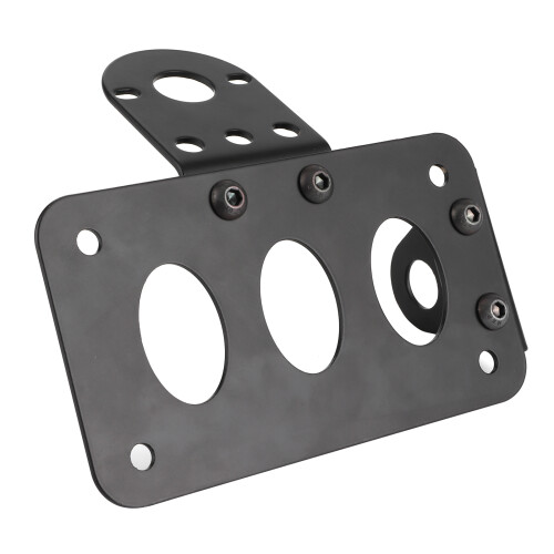 Motorrad Kennzeichenhalter Halterung Seitlich 2