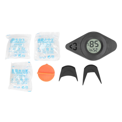 Plastic Guitar Humidifier with 600mA Lithium Battery, Black 1