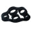 5Pcs Hand Grip Strength Trainer Set, Silicone, Black, Various Sizes 8