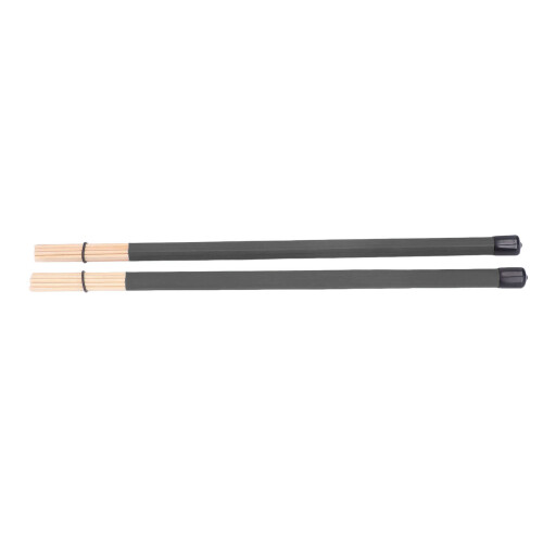 2Pcs Trommel Pinsel Drumstick Stick Mallet Bambus 2