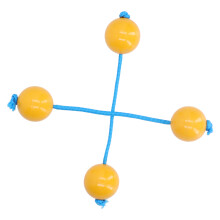 Percussion Rattle Toy 2 Pairs Baby Rhythm Sand Balls Light & Fun