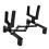 Lightweight Black Folding Violin Stand with Wear-Resistant Protective Bracket 1