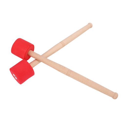 2 STÜCKE Bass Foam Drum Mallet Eichengriff 2