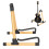 Adjustable Metal Foldable Guitar Stand for String Instruments Gold 16