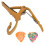 Alloy Guitar Capo Quick Tone Change Portable Accessory Gold 2