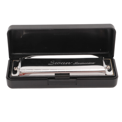 Durable 10 Hole G Key Harmonica - Corrosion Proof Easy to Carry 1