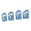 4-teiliges 1
