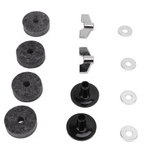 12 Stück Becken-Ersatzzubehör, Filzhülsen, 4 cm,