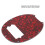 4 String Bass Guard Plate Plastic Scratch Pickguard for MM2, Red 8