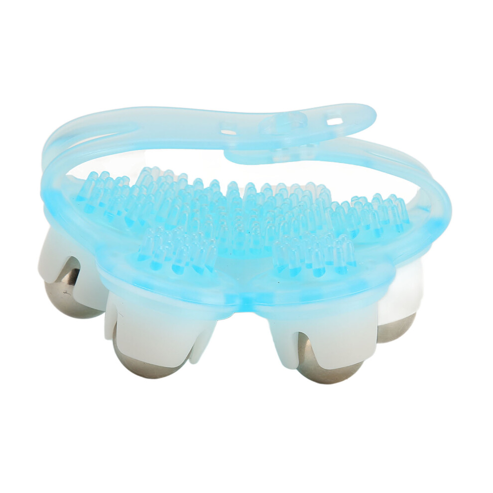 Palm-Shaped Massage Tool, Whole Body Massage Tool with 5 Beads Design and 360-Degree Rotating for Handheld Comfort, Pain And Stress Relief,