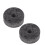 12Pcs Cymbal Felt Sleeves & Wing Nuts Kit, Gray, 4cm 12