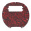 4 String Bass Guard Plate Plastic Scratch Pickguard for MM2, Red 11