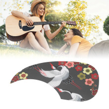 Acoustic Guitar Pickguard Drop Shape PVC Protection Plate for Easy Play