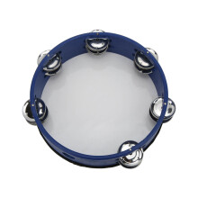 Tamburin 8in Handheld Percussion Jingles Bell