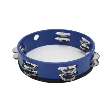 8-Zoll-Birken-Bonustamburin Handgelenkpercussion mit Glöckchen für Kinder & Erwachsene