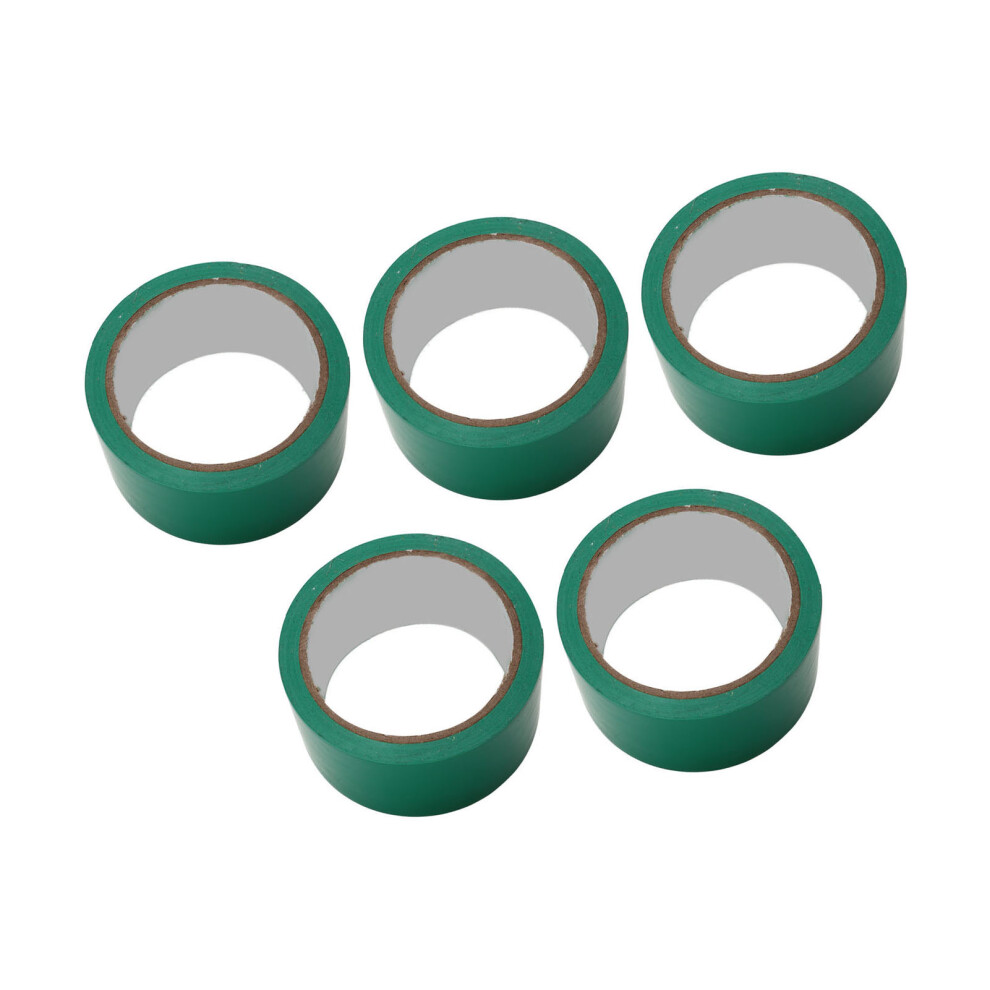 Sports Floor Tape 5Cm Wide Adhesive Line Marking Tape For Indoor Courts Green 7891372336933