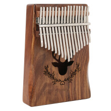 Daumenklavier Kalimba 17 Tasten Holz Tragbares