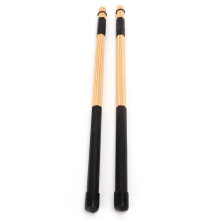 Jazz Bamboo Drumsticks - Natural Sound Easy to Carry Black Finish