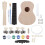 Ukulele Kit 21in DIY Linde Leichte Malerei 4