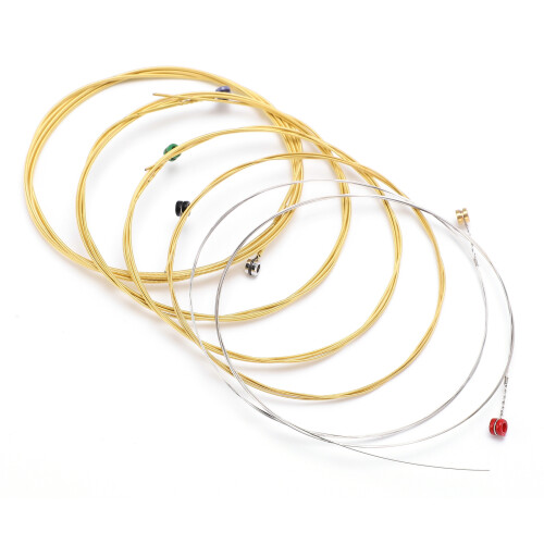 6Pcs Gitarre String Carbon Stahl Core Phosphor