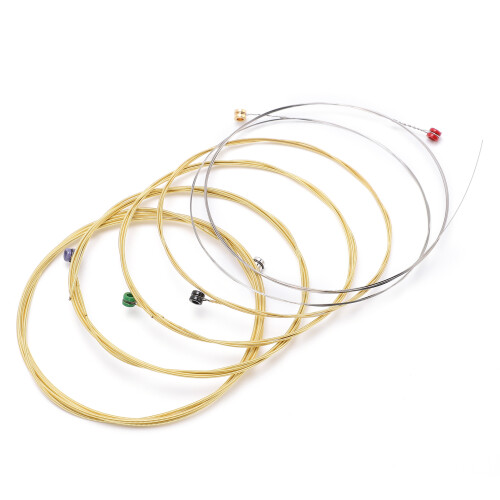 6Pcs Gitarre String Carbon Stahl Core Phosphor 2